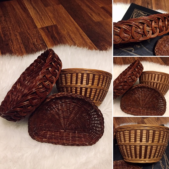 🦋2/$10 3/$15 4/$18 5/$20 Vintage Basket Set